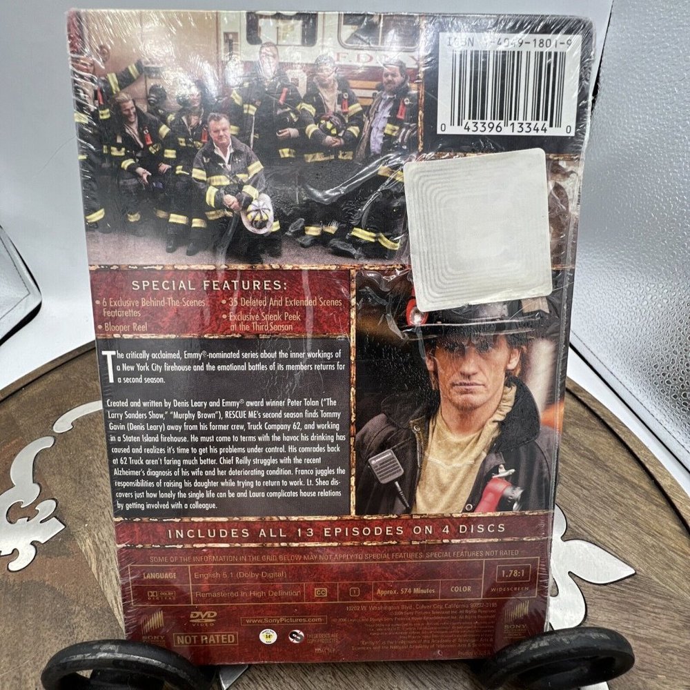 Rescue Me - The Complete Second Season (DVD, 2006, 4-Disc Set) - Picture 2 of 3